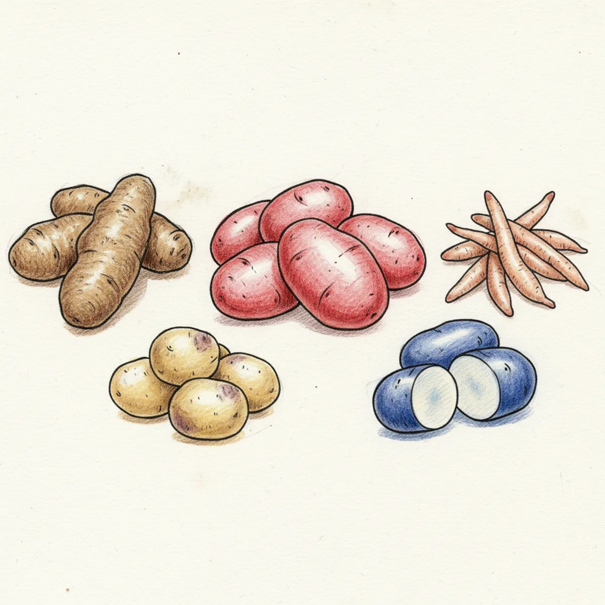 Sketch of Desiree variety overview